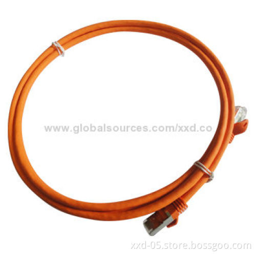 LSZH Jacket FTP Cat6e Patch Ethernet Network Cable, Past Fluke Test 2m, from Shenzhen Factory